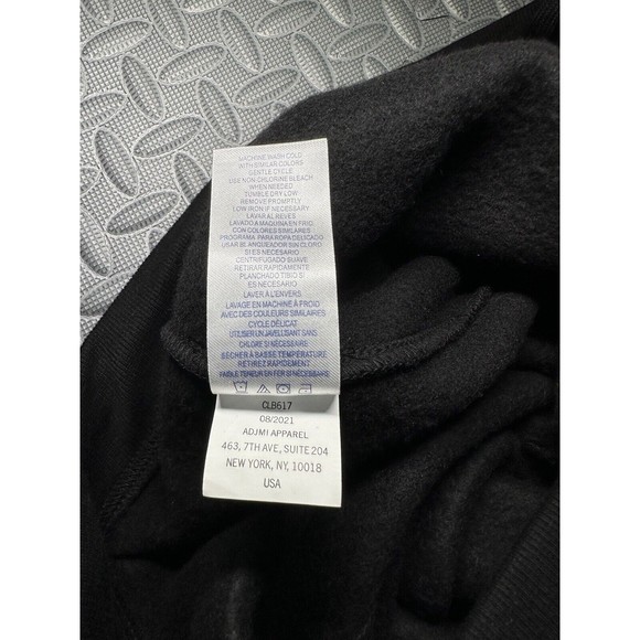 Champion Reverse Weave All Over Logo Print Black Boy 60% cotton Joggers Pants XL - Picture 10 of 11